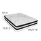 Flash Furniture 10" Full Mattress & 3" Memory Foam Topper Bundle CL-E230P10-3M35-F-GG - alternate 3